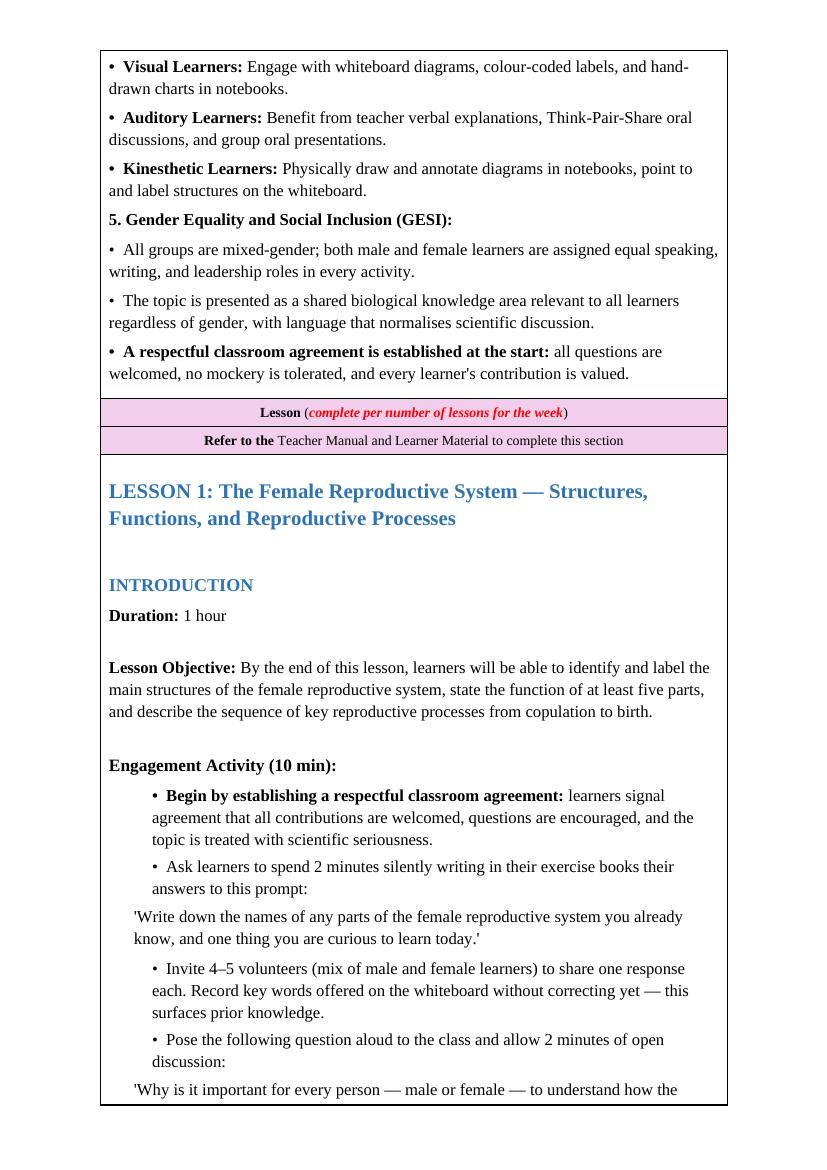 Sample lesson plan page 3
